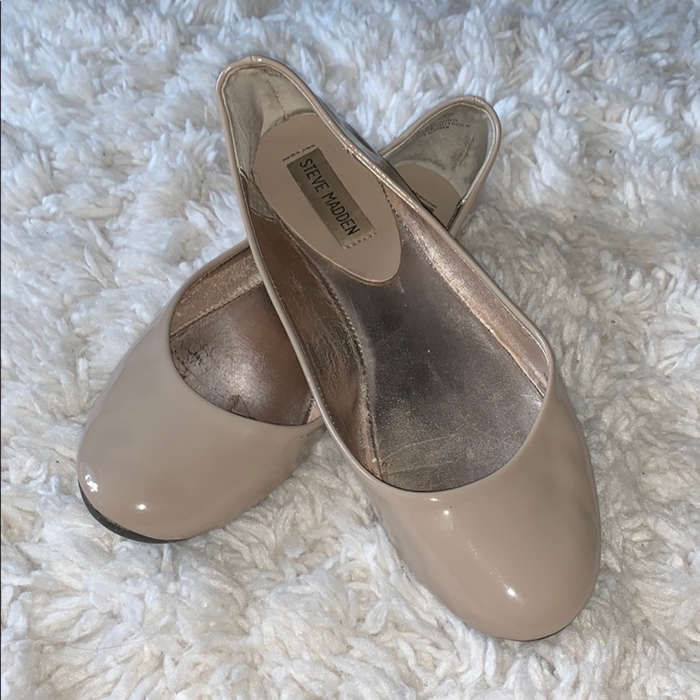 steve madden nude flats